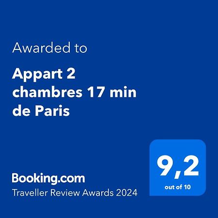 Appart 2 Chambres 17 Min De Paris Rosny-sous-Bois Exterior photo