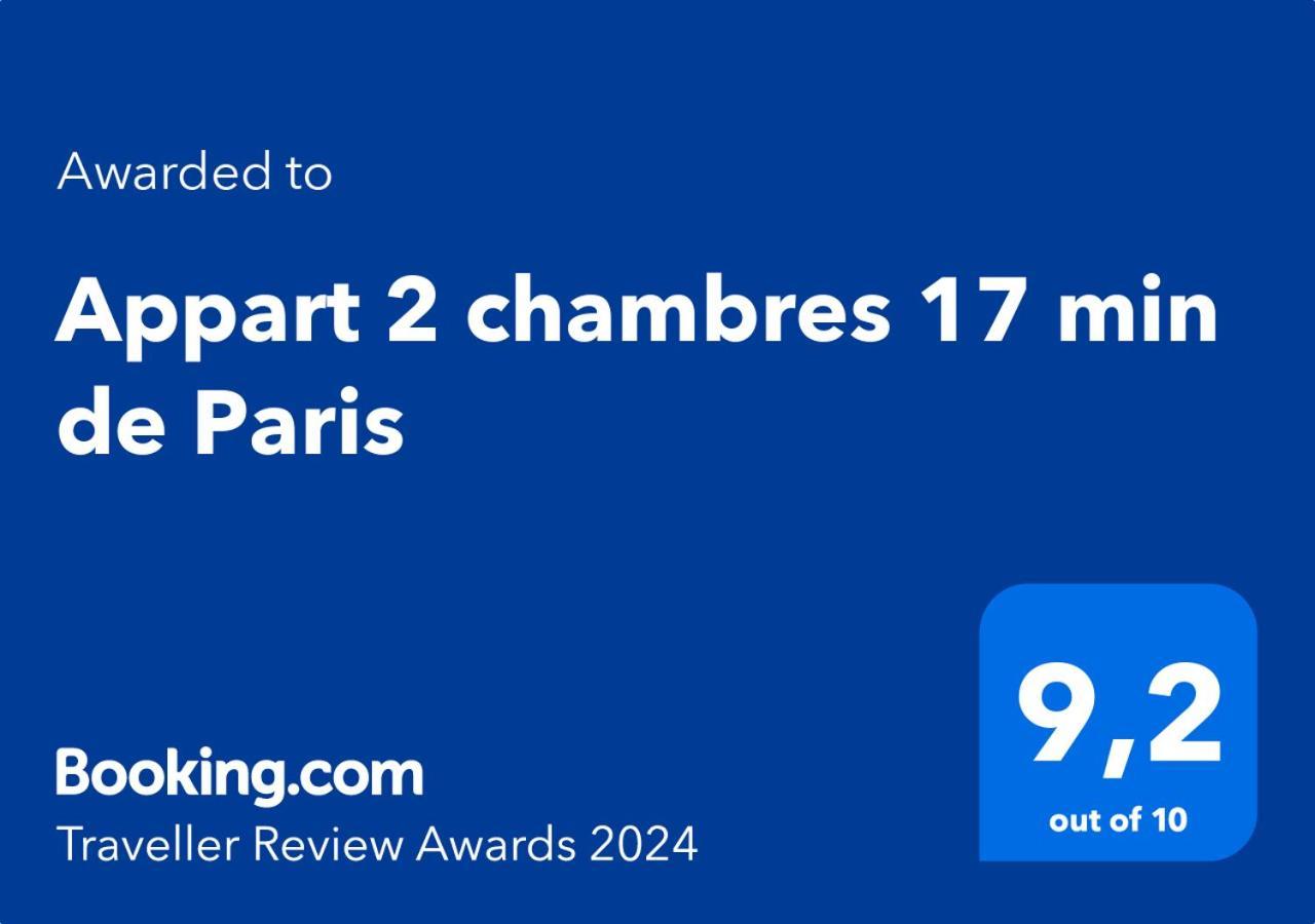 Appart 2 Chambres 17 Min De Paris Rosny-sous-Bois Exterior photo